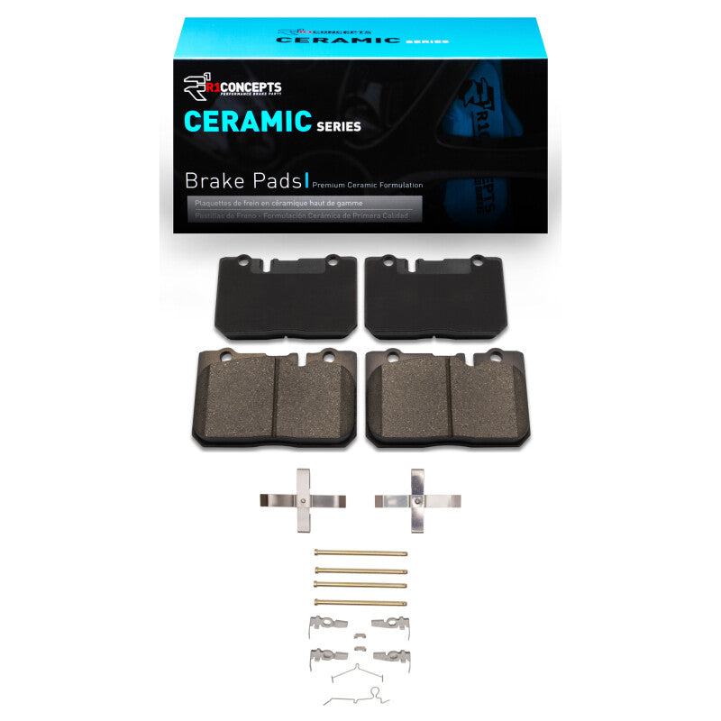 R1 Concepts R1 1995-2000 Lexus LS400 Front R1 Ceramic Pads & Hardware Kit