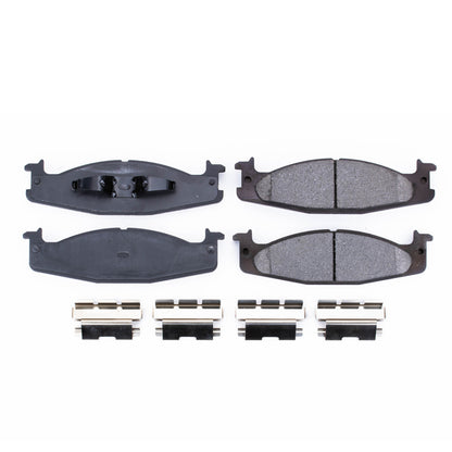 PowerStop Power Stop 94-96 Ford Bronco Front Z17 Evolution Ceramic Brake Pads w/Hardware