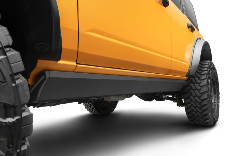 Go Rhino RealTruck 21-24 Ford Bronco 4dr VoltStep Electric Running Board Kit (No Drill) - Tex. Blk