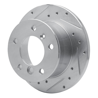 R1 Concepts R1 02-18 Dodge Sprinter 3500 Rear Left Drilled & Slotted Silver Brake Rotor
