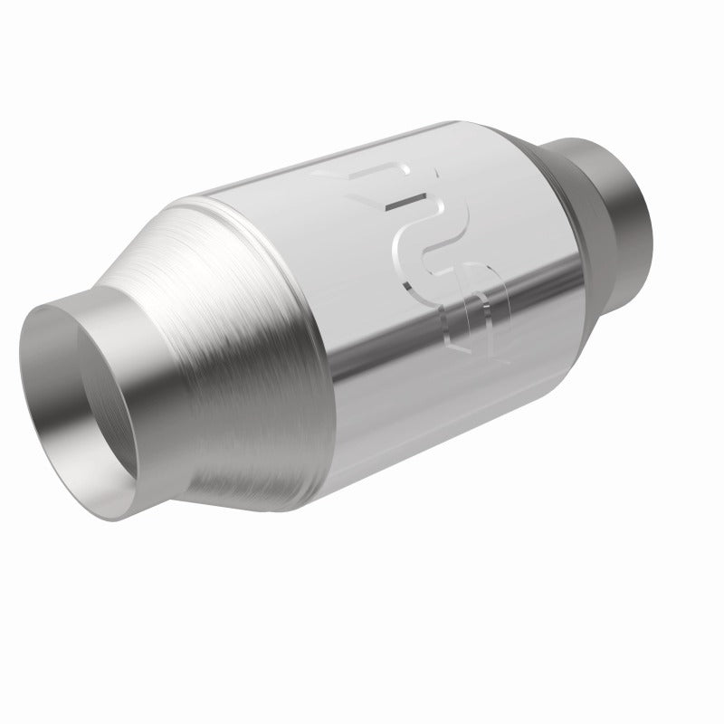 MagnaFlow Premium High Flow Metallic Converter 4in OD - 2.5in In / 2.5in Out