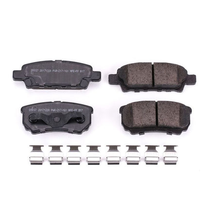 PowerStop Power Stop 11-14 Chrysler 200 Rear Z17 Evolution Ceramic Brake Pads w/Hardware