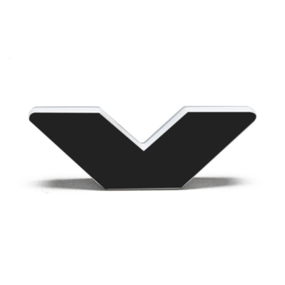 ORACLE Lighting Universal Illuminated LED Letter Badges - Matte Blk Surface Finish - V