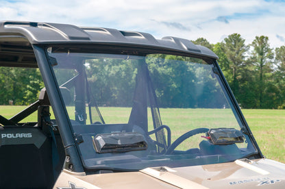 Seizmik 15-23 Polaris Ranger 500/ 570/ EV Mid-Size Pro-fit Tool-Less Windshield Vented HC