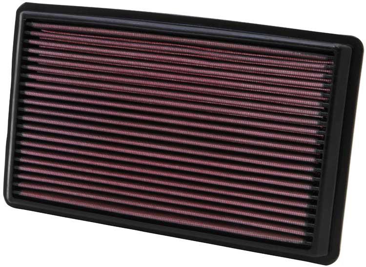 K&N Engineering K&N 02-07 WRX/STi Drop In Air Filter 11in O/S Length / 6.563in O/S Width / 1.063in Height