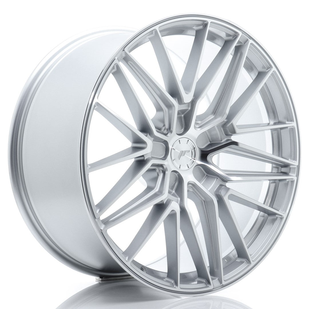 JR Wheels JR382195F25X0074SM JR Wheels JR38 21x9,5 ET0-35 5H BLANK Silver Machined Face