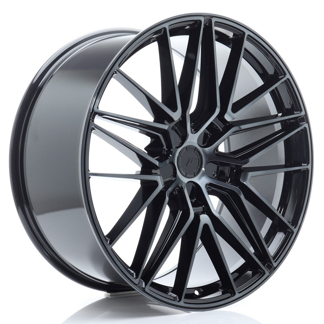 JR Wheels JR382295F25X0074GBBF - JR38 22x9,5 ET0-35 5H BLANK Black Brushed w/ Tinted Face