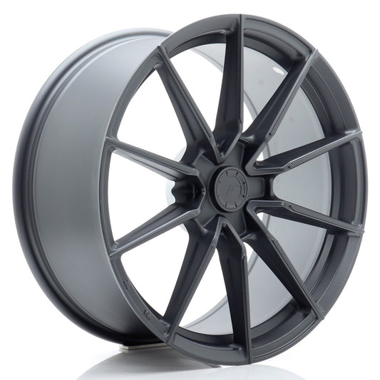 JR Wheels SL021990F15X2072MGM JR Wheels SL02 19x9 ET20-51 5H BLANK Matt Gun Metal