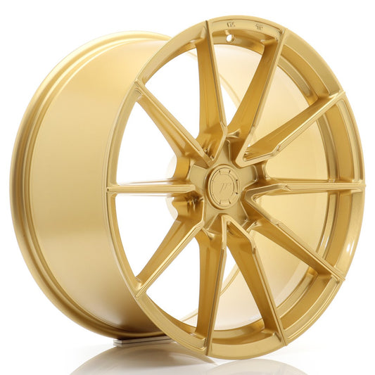 JR Wheels SL021910F25X2072GD JR Wheels SL02 19x10 ET20-51 5H BLANK Gold