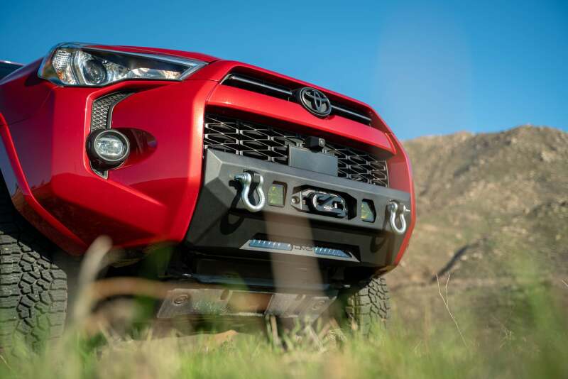 DV8 Offroad 14-24 Toyota 4Runner Centric Series Winch Front Bumper