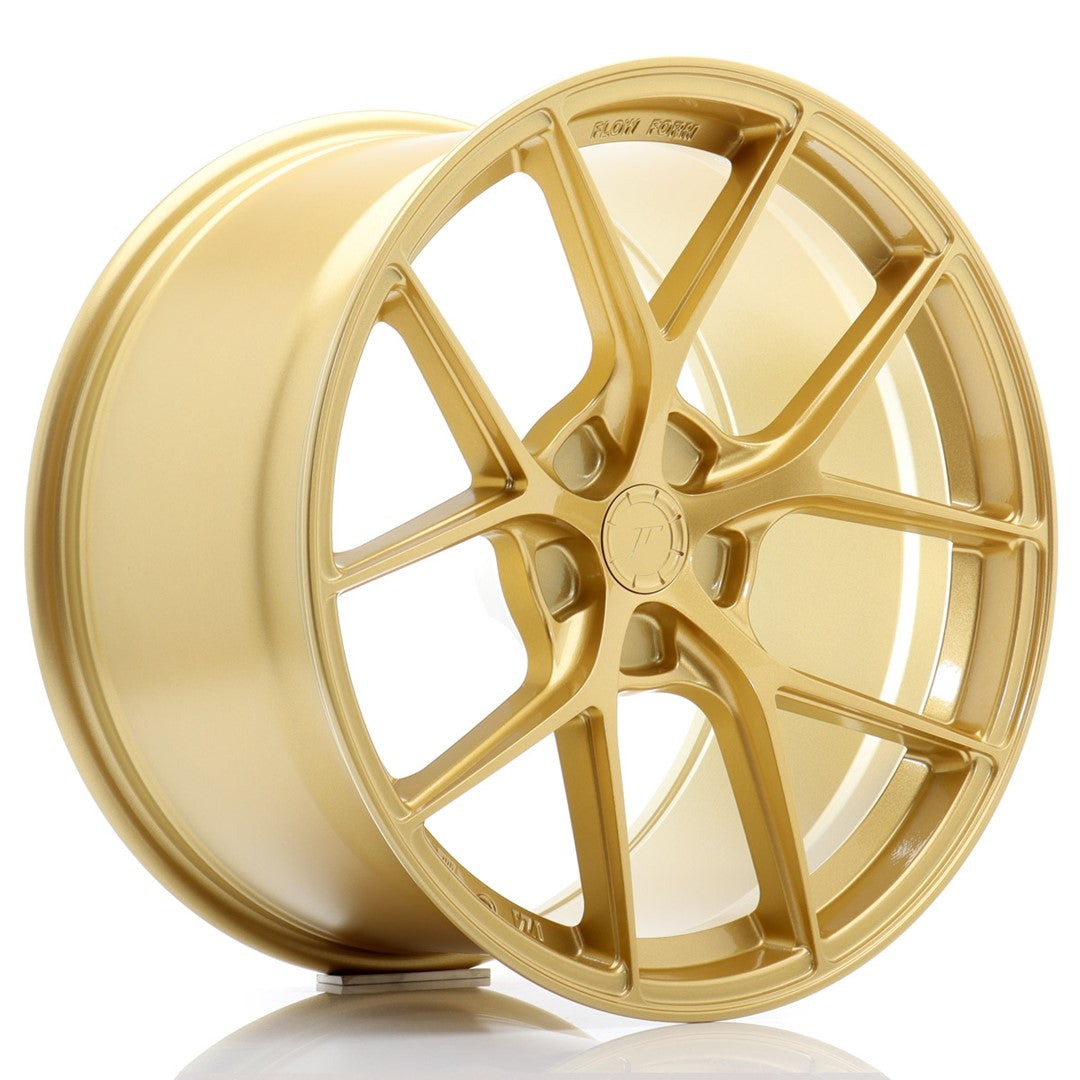 JR Wheels SL011990F25X2072GD - SL01 19x9 ET20-35 5H BLANK Gold