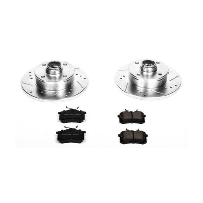PowerStop Power Stop 90-92 Volkswagen Corrado Rear Z23 Evolution Sport Brake Kit