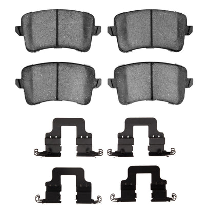 R1 Concepts R1 08-17 Audi Q5 (USA/Canada Excl Hybrid) Rear Performance Sport Pads & Hardware Kit