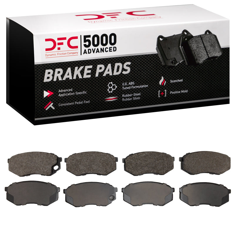 DFC 95-04 Mitsubishi Fuso FE Front 5000 Advanced Semi Metallic Brake Pads