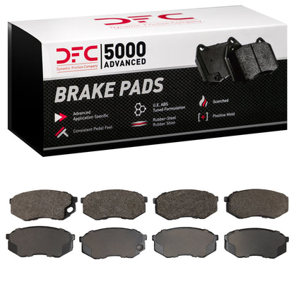 DFC 95-04 Mitsubishi Fuso FE Front 5000 Advanced Semi Metallic Brake Pads