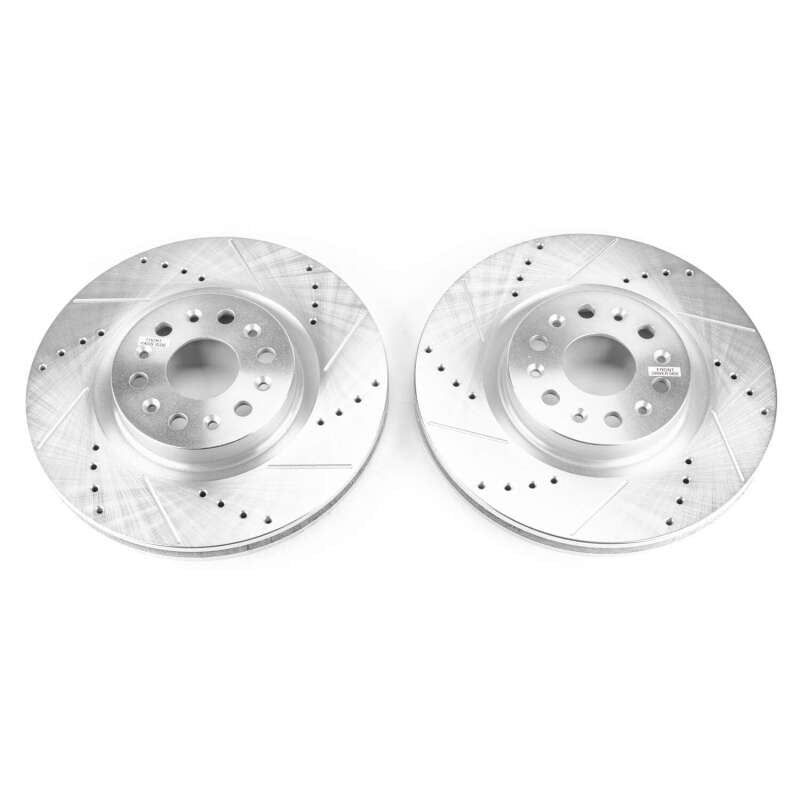 PowerStop Power Stop 18-19 Buick Enclave Front Evolution Drilled & Slotted Rotors - Pair