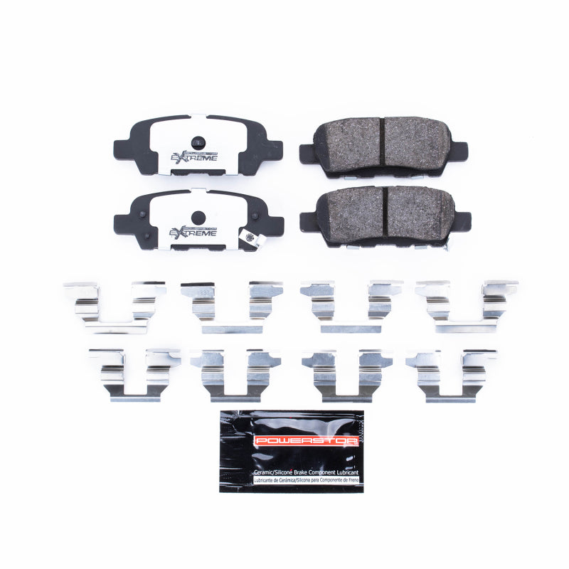PowerStop Power Stop 2013 Infiniti EX37 Rear Z26 Extreme Street Brake Pads w/Hardware
