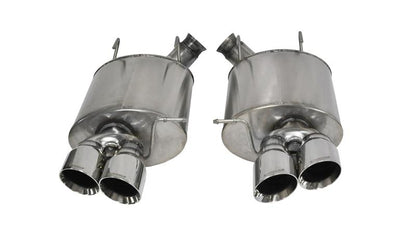 CORSA Performance Corsa 2013-2014 Ford Mustang Shelby GT500 5.8L V8 Polished Sport Axle-Back Exhaust