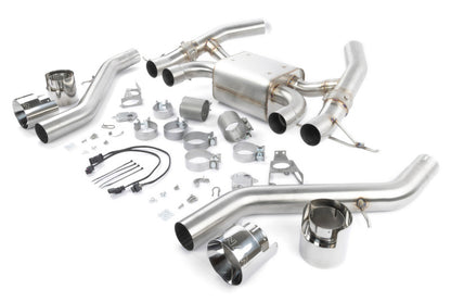 Dinan 23-26 BMW M2 (G87) Valved Axleback Exhaust System - Polished Tips