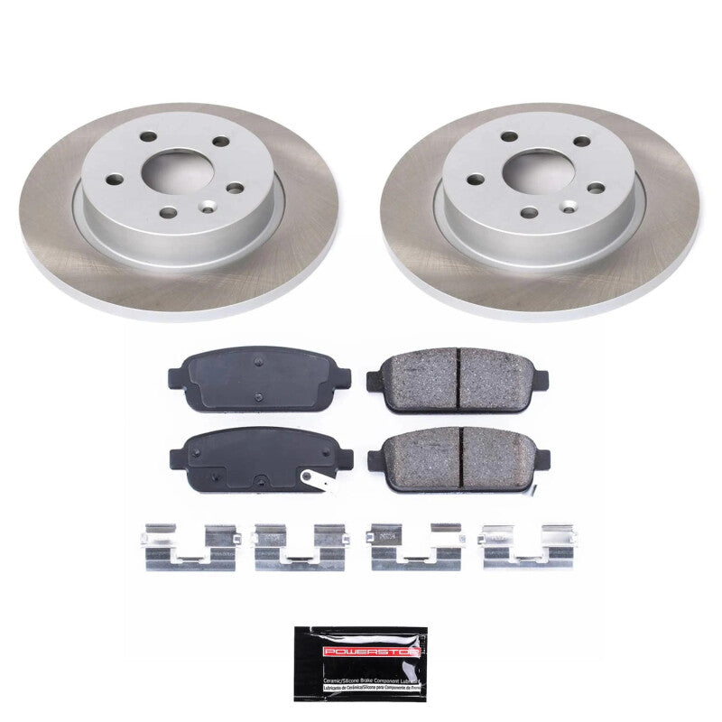 PowerStop Power Stop 15-17 Chevrolet Trax Rear Semi-Coated Rotor Kit