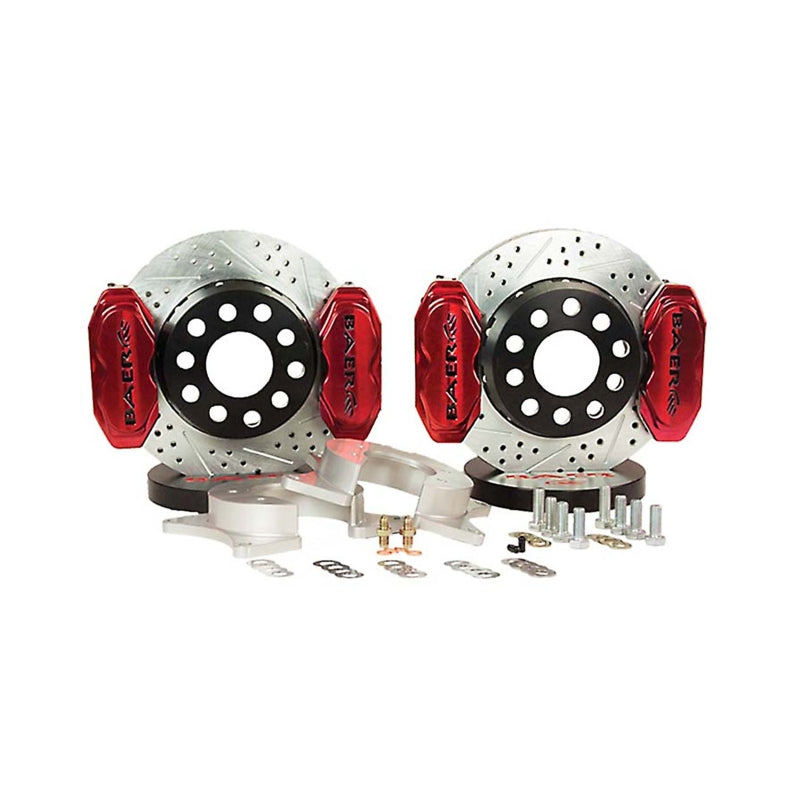 Baer Brakes GM SP 10/12 Bolt Bearing on Axle HE 11in SS4+ Dual DS Rear SDZ Brake Kit - FR
