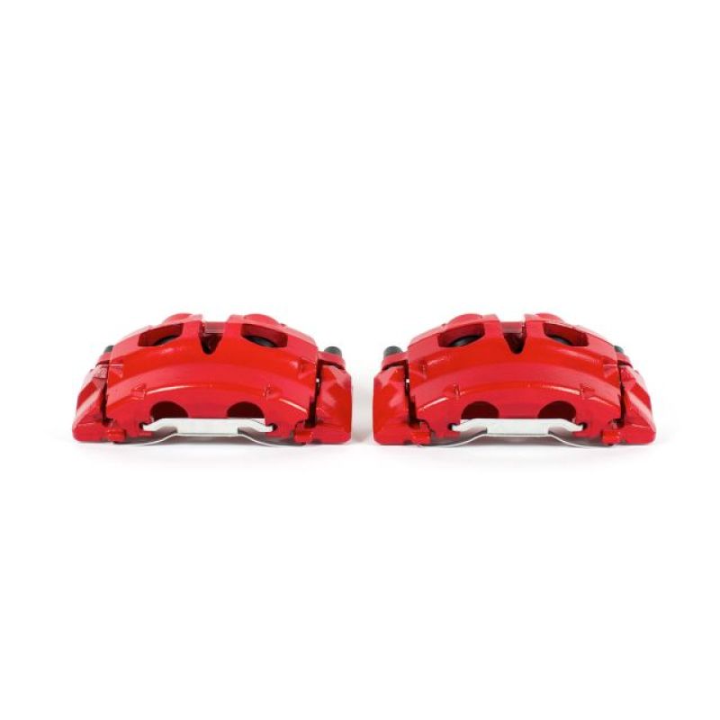 PowerStop Power Stop 07-09 Ford Expedition Front Red Calipers w/Brackets - Pair