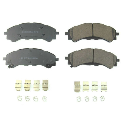 PowerStop Power Stop 2019 Ford Ranger Front Z17 Evolution Ceramic Brake Pads w/Hardware