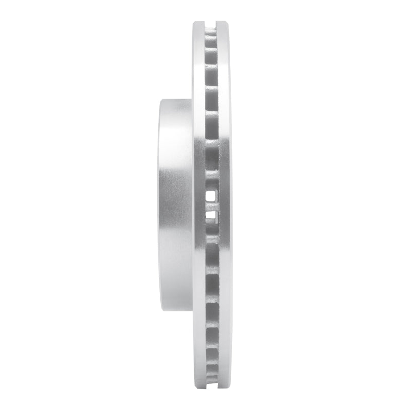 R1 Concepts R1 99-02 Daewoo Leganza Front Right Drilled & Slotted Silver Brake Rotor