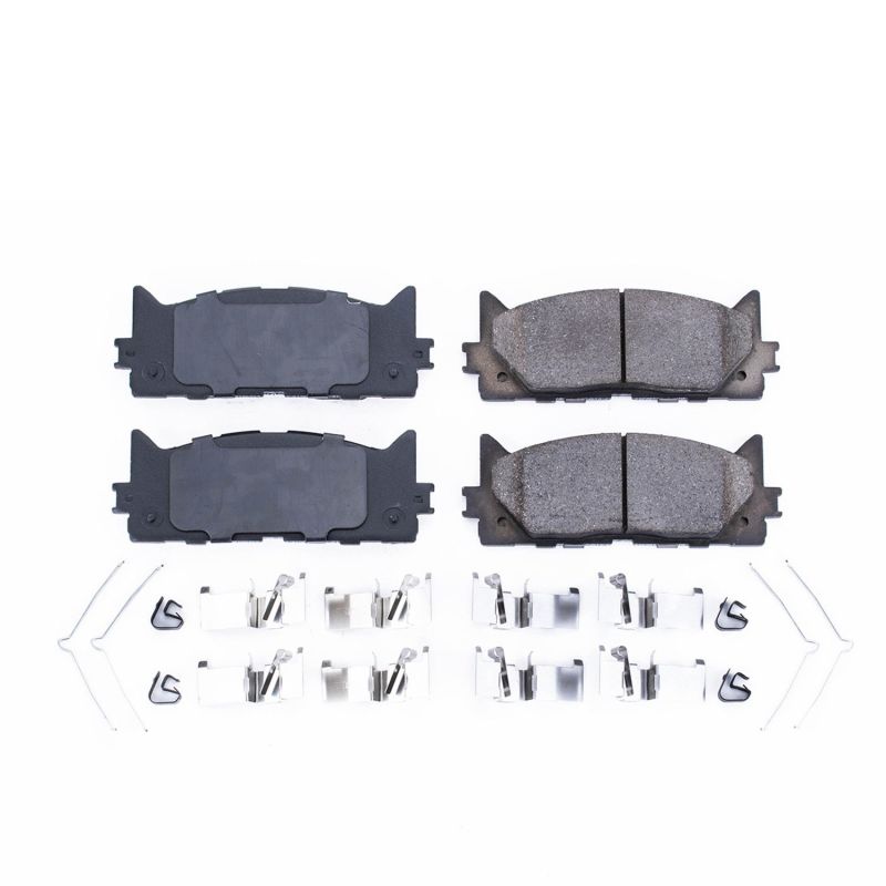 PowerStop Power Stop 13-18 Lexus ES300h Front Z17 Evolution Ceramic Brake Pads w/Hardware