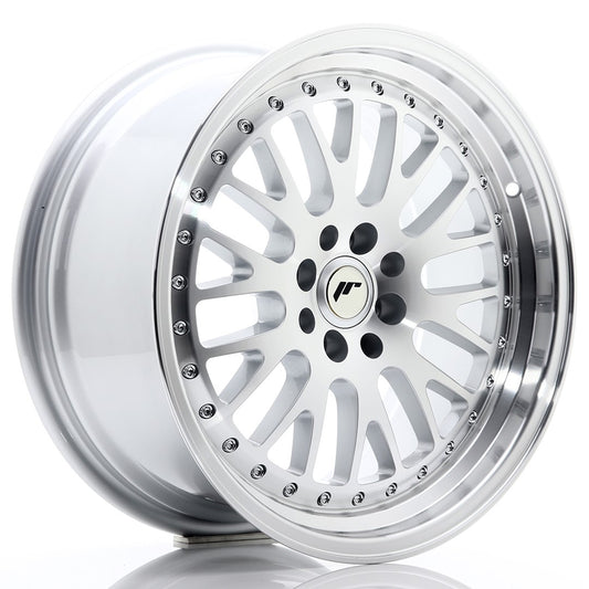 JR Wheels JR10178143574S JR Wheels JR10 17x8 ET35 4x100/108 Silver Machined Face