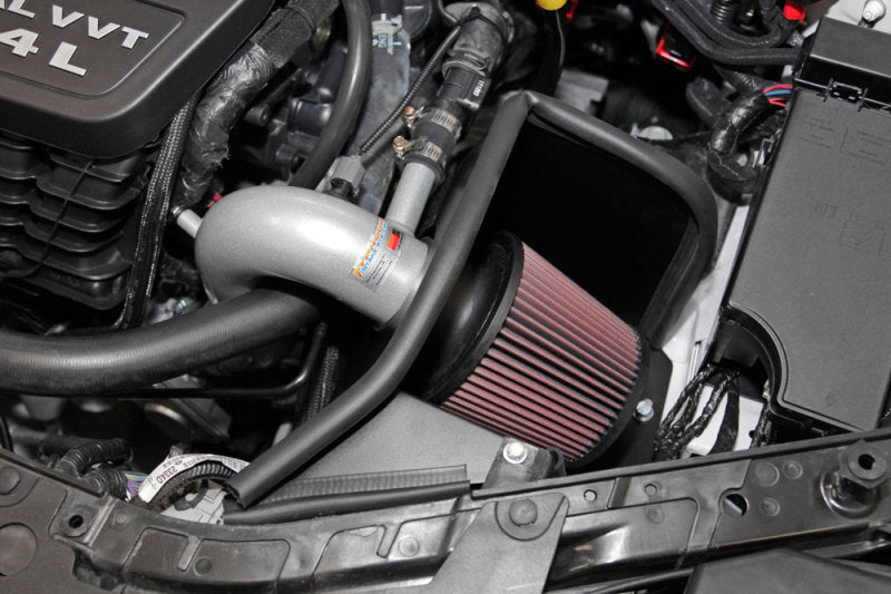 K&N Engineering K&N 69 Series Typhoon Performance 13 Chrysler/Dodge 200/Avenger 2.4L Silver Cold Air Intake Kit