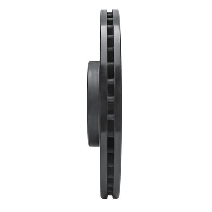 R1 Concepts R1 10-16 Volvo XC60 Front Left Drilled & Slotted Black Brake Rotor