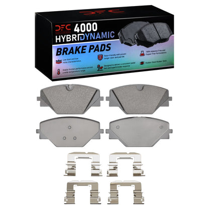 DFC 22-25 Land Rover Range Rover Rear 4000 HybriDynamic Brake Pads and Hardware Kit