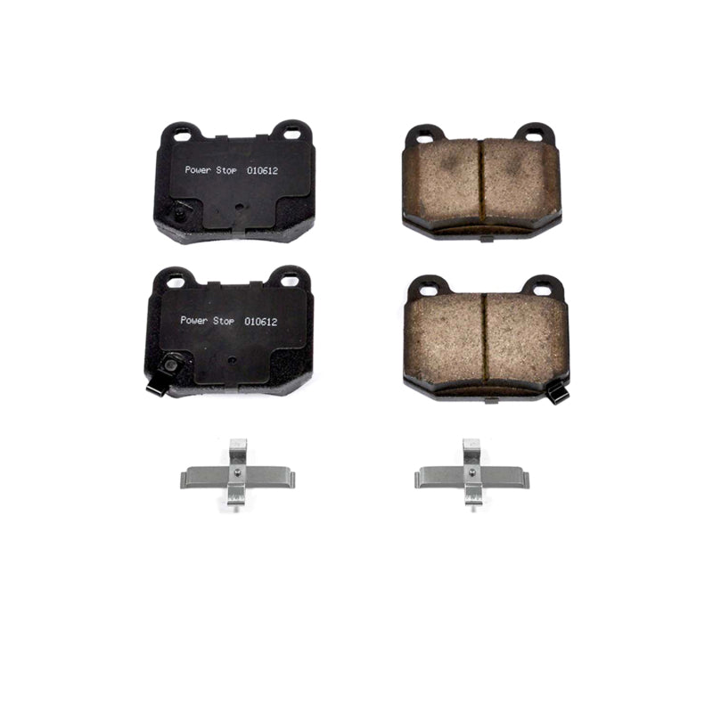 PowerStop Power Stop 03-05 Infiniti G35 Rear Z17 Evolution Ceramic Brake Pads w/Hardware