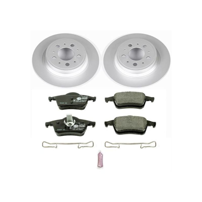 PowerStop Power Stop 01-09 Volvo S60 Rear Euro-Stop Brake Kit