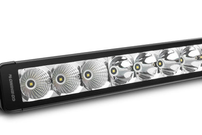 Go Rhino Xplor Bright Series Sgl Row LED Light Bar (Side/Track Mount) 20.5in. - Blk