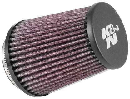 K&N Engineering K&N Universal Rubber Filter 3in Flg 4-1/2inch OD B / 2-1/4inch H - Black Top