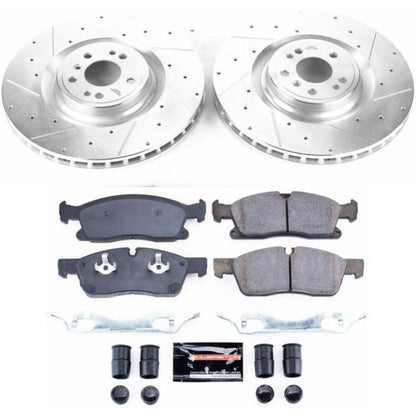 PowerStop Power Stop 13-16 Mercedes-Benz GL450 Front Z23 Evolution Brake Kit