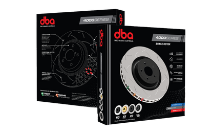 DBA 10-11 Ford F-350 Super Duty 4WD Front 4000 Series Slotted Rotor