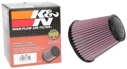 K&N Engineering K&N Universal Clamp-On Air Filter 3-1/4in FLG / 5-3/4in B / 3-1/2in T / 5-7/16in H