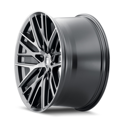 Touren 3291 TR91 20x9 / 6x120 BP / 30mm Offset / 66.9mm Hub Matte Black Brushed w/ Dark Wheel