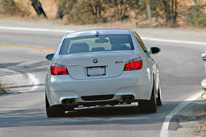 Dinan 06-10 BMW M5 (E60) Free Flow Axleback Exhaust System - Black Tips