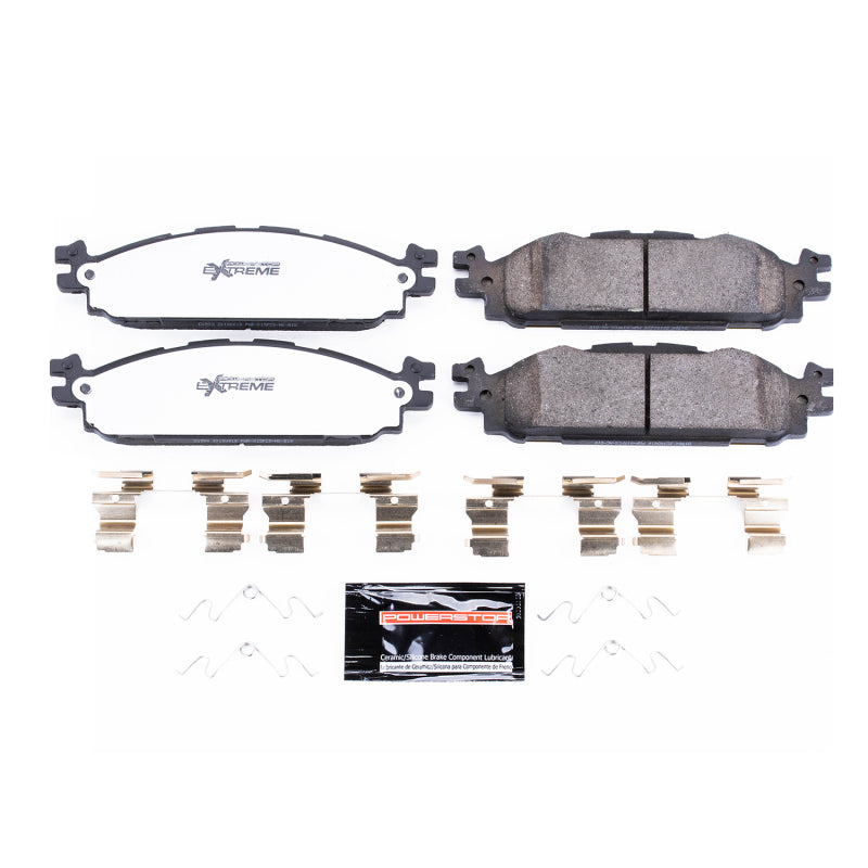 PowerStop Power Stop 11-19 Ford Explorer Front Z36 Truck & Tow Brake Pads w/Hardware
