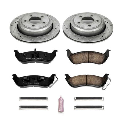 PowerStop Power Stop 10-11 Ford Ranger Rear Z23 Evolution Sport Brake Kit