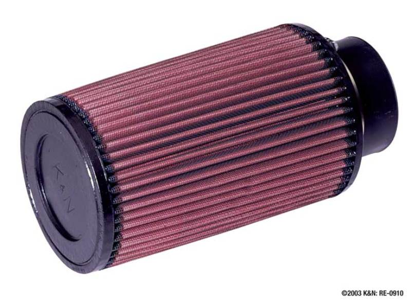 K&N Engineering K&N Universal Rubber Filter 3inch FLG / 5inch OD-B / 4-5/8inch OD-T / 8inch H