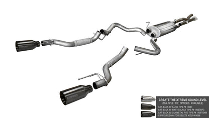CORSA Performance Corsa 2017-2020 Ford F-150 Raptor 3.5L V6 Super Cab / Super Crew Cab 3.0in Muffler Upgrade Kit
