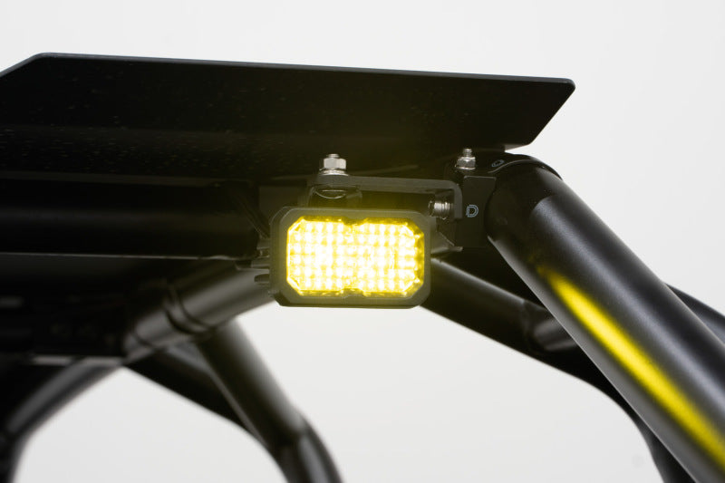 Diode Dynamics Stage Series 1.875 Inch Roll Bar Chase Light Kit SSC2 - Pro Yellow (pair)