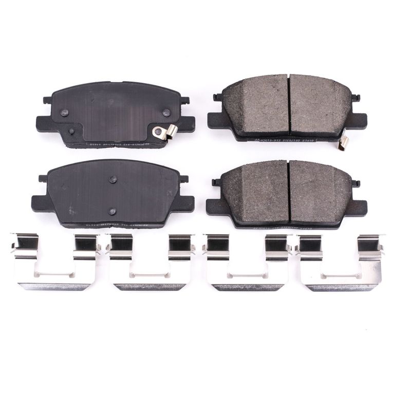 PowerStop Power Stop 17-19 Buick LaCrosse Front Z17 Evolution Ceramic Brake Pads w/Hardware