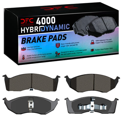 DFC 98-04 Dodge Intrepid Front 4000 Hybridynamic Brake Pads