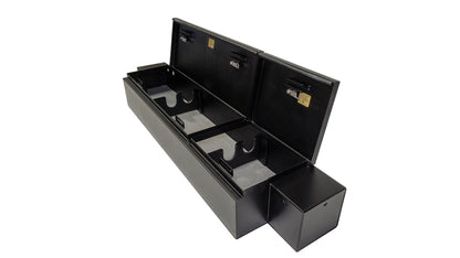 Tuffy Products Tuffy Underseat Lockbox W/ Combo Lock For Ram Trucks Crew Cab